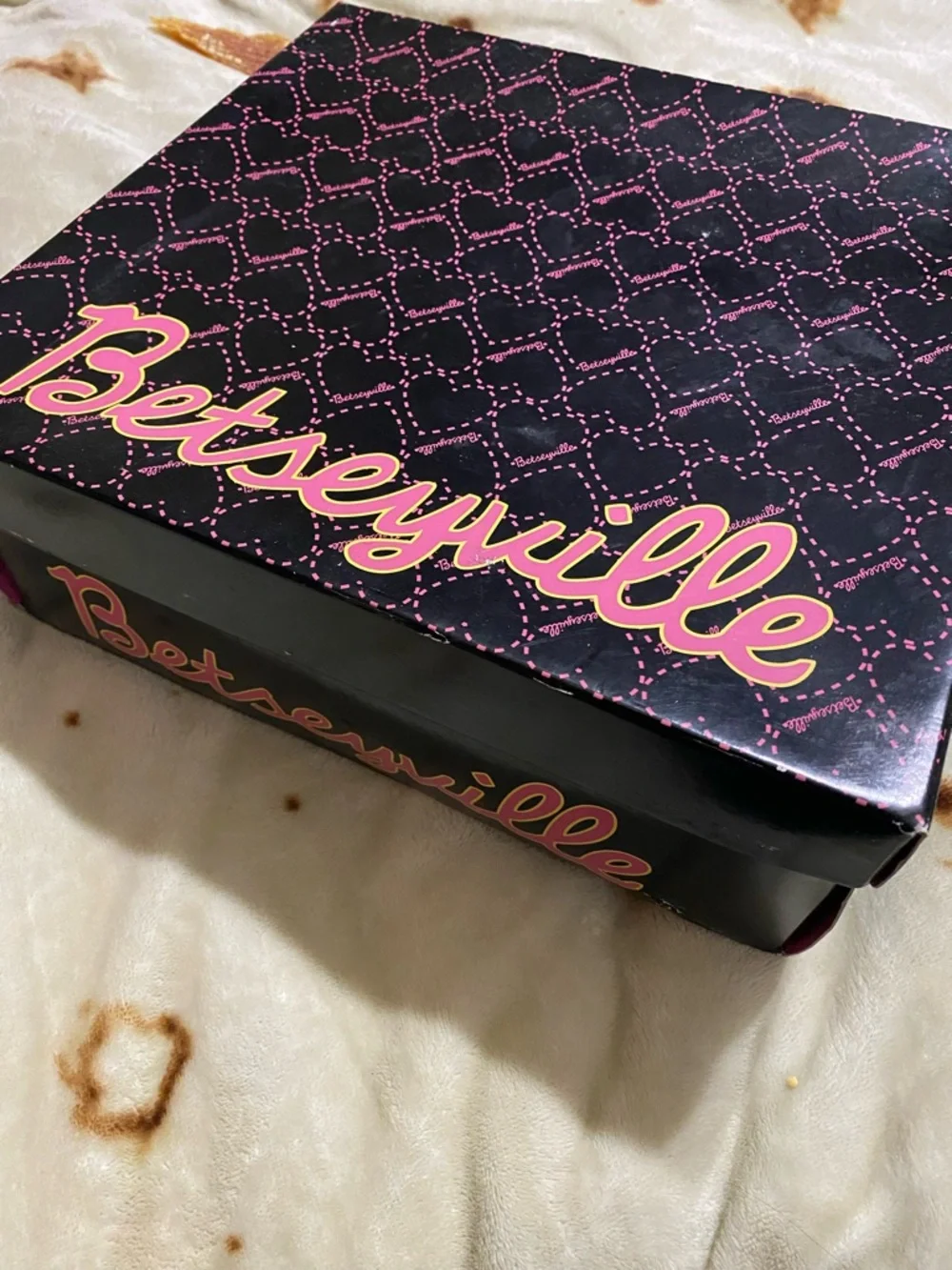 Betsey Johnson Black Studded Strap Ankle Booties - Picture 3 of 7
